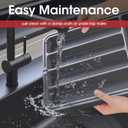 5 x Aujen Silverware Organizer - Expandable Kitchen Drawer Organizer, Adjustable Utensil Organizer, Cutlery Tray for Forks, Knives, Multipurpose Kitchen Organizers and Storage Solution, Grey, Medium