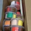 Capoda 18 Sets Food Themed Air Dry Clay Kit for Kids Fast Food Craft Kit Gifts DIY Modeling Clay Art Crafts Set for Kids Party Favors School Prizes Classroom Exchange Gift Toys Fun Activities