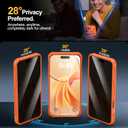 for iPhone 17 Pro Case Wallet with Card Holder (4-5Cards) +1 Privacy Screen Protector,[RFID Blocking][Kickstand][Military Drop Protection] Full Camera Protection Wallet Case for iPhone 17 Pro