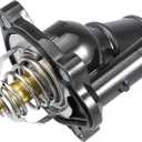 X AUTOHAUX L382-15-170A Engine Coolant Thermostat Housing Assembly for Ford Escape 2005-2015 for Ford Fusion 2006-2015