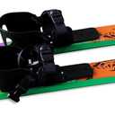 SOLA Kids Ski Set – Beginner Cross Country Skis with Poles and Adjustable Bindings for Ages 3–4, Backyard Winter Fun, 27.25" x 3.5"