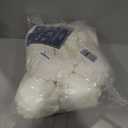 Chunky Yarn for Hand Knitting - #10 Chunky Chenille Yarn, Jumbo Big Thick Chunky Yarns for Crocheting, Super Bulky Chunky Knit Blanket Yarns, 8 Skein (25 yds 8 oz Each Skein), Cream