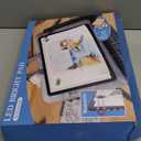 TOHETO Rechargeable A4 Light Pad with Carry Bag for Diamond Painting, Ultra Bright Tracing Light Box for Drawing, Wireless Lightbox for Tracing and Drawing, Cordless Diamond Art Light Board (Black)