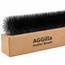 AGGilla 5" Gutter Leaf Guard Brushes, 5 Pack for 5 inch Gutters