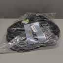 UBOORY Outdoor Extension Cord Waterproof 100 FT, Black 14/3 SJTW Heavy Duty, Flexible 100% Copper 3 Prong Extension Cord for Lawn, Garage, UL Listed