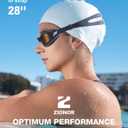 ZIONOR Swim Goggles, Upgraded G1 Polarized Swimming Goggles Anti-Fog for Adult Men Women