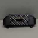 Mandark Car Headrest Backseat Organizer, Multifunctional Vehicle Seat Back Storage Box with Drink Cup Holder and Hooks, Automotive Travel Accessories, Universal for SUV, Sedan, Truck (Black)