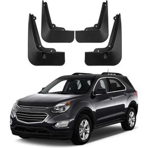 Mud Flaps Compatible with Chevrolet Equinox Accessories 2018-2024 Splash Guards All Weather Fender Guard Mudguards Sediment Protection No Need to Drill Holes