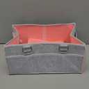 Mr. Pen- Baby Diaper Caddy Organizer, Pink Inside, Diaper Organizer, Car Diaper Caddy (1 Pack)