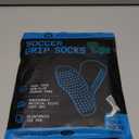 Lux Dual Grip Socks - Soccer Grip Socks for Men and Women. GripArray Performance & Comfort (Large, Green)