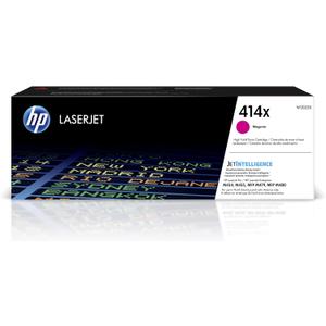 HP 414X Magenta High-Yield Toner Cartridge | Works with Color LaserJet Enterprise M455dn, MFP M480f, Pro M454, MFP M479 | W2023X