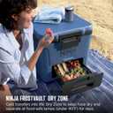 Ninja FrostVault 30QT Cooler with Wheels, Premium Lakeshore Blue