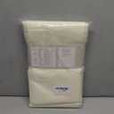 maxmill Faux Linen Texture Tablecloth Stain Resistant Waterproof, Wrinkle Resistant Washable Table Cloth, Fabric Table Cover for Dining Room, Indoor and Outdoor Use, Rectangle 60 x 120 Inch, Ivory