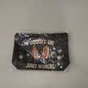 ELSGFHSU Adult Humor Makeup Bag, Friendship Gifts for Women Friend Besties, Birthday Gifts Idea, Funny Cosmetic Bag for Purse, I Squirt On Juicy Wieners Makeup Pouch