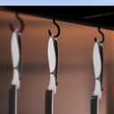 5 x Crevice Cleaning Brushes, Scrub Brush for Hard to Reach Small Space, Home Essentials, Cleaning Supplies, Cleaning Tools for Household Use, Bathroom, Shower, Kitchen, Toilet, Window (3, Black)