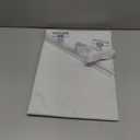 LazBlinds 100% Blackout Roller Shades, No Tools No Drill Cordless Blinds for Windows, Thermal Insulated UV Protection Privacy Window Shades for Bedroom (36''W x 72''H, White)