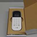 myQ Smart Garage Door Video Keypad with Wide-Angle Camera,Customizable PIN Codes,and Smartphone ControlTake Charge of Your Garage Access Works with Chamberlain, LiftMaster and Craftsman openers,White