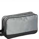 BLIRITEL Small Tool Bag, Heavy Duty Tool Pouch Zipper Bag with Dual Compartments, Multipurpose Tool Bag Organizer for Storage Tools & Crafts, 12x7 Inches (Gray)