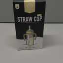 GROSMIMI Spill Proof no Spill Magic Sippy Cup with Straw with Handle for Baby and Toddlers, Customizable, PPSU, BPA Free 10 oz (Butter)