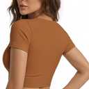 Hybrid & Company Women's Support Sports Bra (Brown, S)