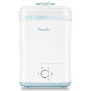 Papablic Baby Bottle Sterilizer and Dryer Pro, Esterilizador De Biberones, Electric Steam Sterilizer for Baby Bottles, Pacifiers, and Pump Parts, Large Capacity 10 Bottles