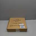 Gold Reef Charger Plates 10PCS, 13inch Plastic Floral Charger Plates Wedding for Dinner,Wedding,Party,Event,Decoration(Reef Gold10)