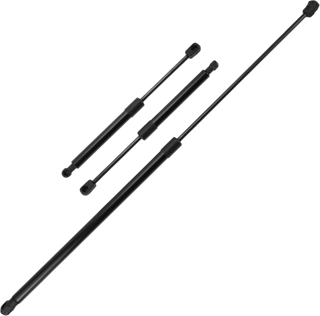 Lift Supports Struts for Hyundai Sonata Sedan 2008-2010 No.817710A000/811613K000 Front Hood Gas Spring Black 3PCS