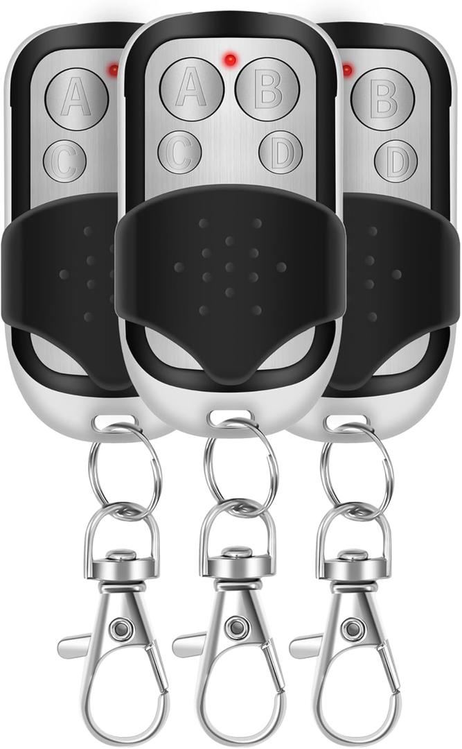 3 for LiftMaster Chamberlain Craftsman Universal Garage Door Opener Remote, 893MAX 893LM