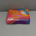 24 Pack Stress Balls, Squishy Ball, Squeeze Balls for Adults, Anti-Anxiety and Fidget Balls to Relax, Party Favors, Birthday Gifts, Goodie Bag Stuffers