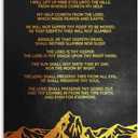 Psalm 121 Art Poster Canvas Art Poster and Wall Art Picture Print Modern Family Bedroom Decor Posters 20x30inch(50x75cm)