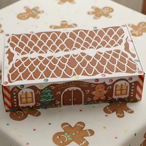 AceOrbit DIY Advent Calendar Christmas Boxes to Fill, Gingerbread Empty Advent Calendars Christmas Boxes Countdown Gift Punch Board Game Prize Xmas Holiday Party Decoration for Kids, Woman (24 Days)