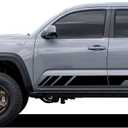 BubblesDesigns 2X Side Door Stripes Decal Sticker Compatible with Toyota Tacoma 2004 - Present (17B)