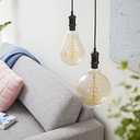 Philips 40W Equivalent Amber G63 Medium Dimmable LED Decorative Light Bulb - 1 Each