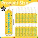 Wavwavw 100 Pcs Superstar Award Ribbons Bulk 8" x 2" Prizes Ribbons with Event Card and String Award Prize Gift for Tournaments Competitions Party Classroom Home Study Supplies