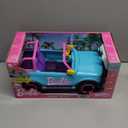 Hot Wheels Barbie RC SUV & Stickers, Can Hold & Store 2 Barbie Dolls & Accessories, Kid-Applied Stickers for Customization