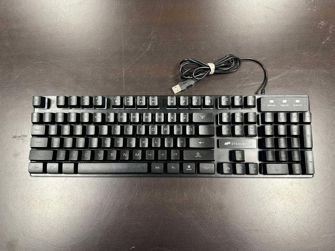 Stgaubron USB Wired Backlit LED Keyboard