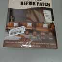  Leather Repair Patch 2-Piece 8X11 In Self Adhesive Leather Coffee