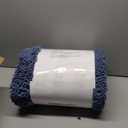 Yimobra Washable Bathroom Rugs, Super Soft & Absorbent Chenille Bath Mat for Floor & Carpet, Quick Dry Non Slip Bath Mat for Tub Shower, 24" x 17",Denim Blue