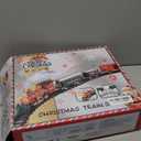 OCHIDO Christmas Train Set, Electric Train Set with Smokes, Lights and Sound, Toy Train Set for Under Christmas Tree, Christmas Tree Train Gifts for 3 4 5 6 7 8+ Year Old Kids