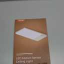 FULEN Rechargeable Motion Sensor Ceiling Light Upgraded,Closet Light with 12000mAh Battery, LED Shower Lights, Ceiling Lamp for Bathroom,Pantry,Garage,Remote Control (White)