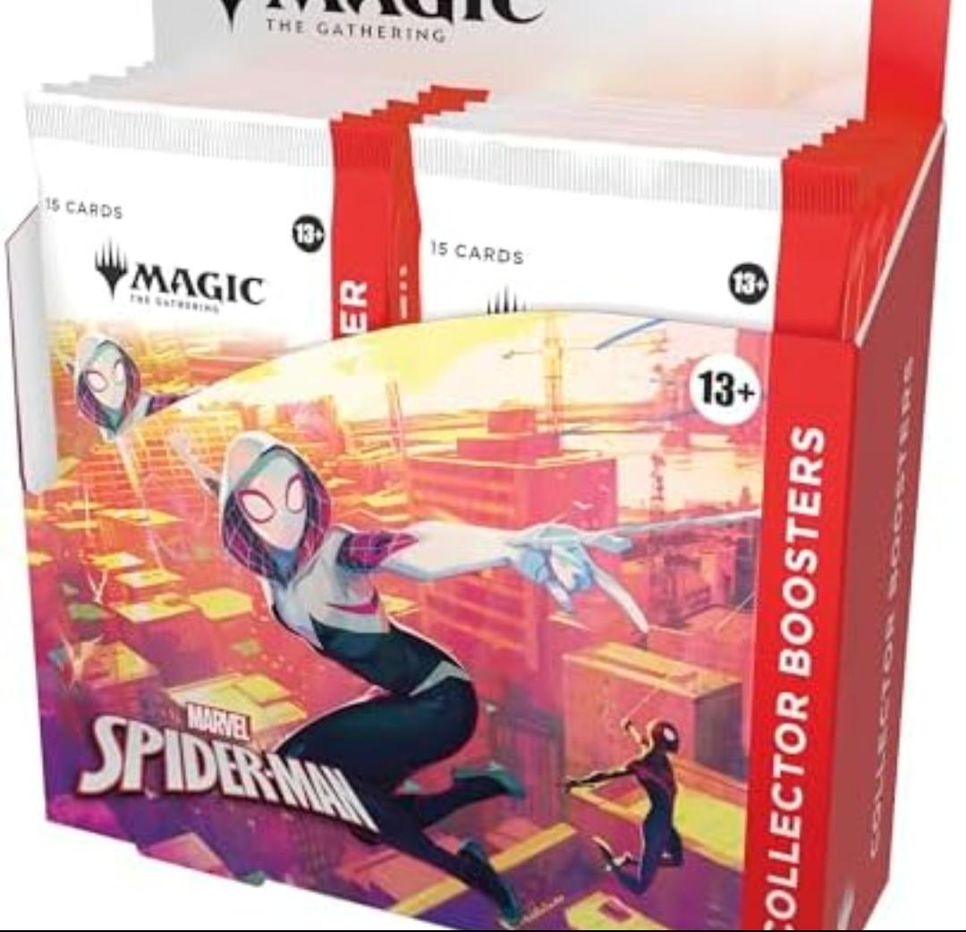 Magic: The Gathering | Marvel's Spider-Man - Collector Booster Box (12 Packs) (4 Pack Opened)