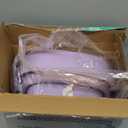 Portable Washing Machine, Mini Washer, 11L Upgraded Large Capacity Foldable Washer, Deep Cleaning of Underwear, Baby Clothes and Other Small Clothes, Suitable for Apartments, Dormitories, Hotels,(Purple)