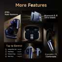 App1e AIRP0Ds Pro Alternative Wireless Ear Buds, Studio-Quality, Deep Bass, Enhanced Audio Clarity, Bluetooth 5.4 Earbuds, ENC Noise Cancelling Call, Secure Fit Memory Foam Tips, IPX6 Waterproof(Blue)