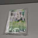 NAMOTEK 2 Pack Plant Covers Freeze Protection Tree Covers for Winter with Zipper Drawstring(Green 47" X 39")