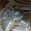 Ceiling Fans with Lights, Flush Mount Ceiling Fan with Lights and Remote, 6 Wind Speeds Low Profile Smart Ceiling Fan for Bedroom, Kids Room, Kitchen and Small Room 20" (Pearl White)