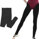 Carnavalife Pantyhose for Girls in Colors and Sizes, Stretchy, Soft and Comfortable, Ideal for School, Events (Black, S)
