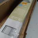 Cordless Light Filtering Mini Blind, 52 x 64 in, Pearl White