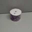 MEEDEE Purple Wired Velvet Ribbon 4 Inch Wide Double Sided for Christmas Tree, Holiday Crafts, Home Decor, Topper Bow, Garlands, Wreaths (10 Yards)