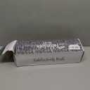 200 Ft x 54 Inch Stone Wall Tablecloth Roll with Cutter Box Disposable Plastic Table Cover Medieval Brick Dirt Floor Wall Backdrops for Farm Wedding Birthday Party (Deep Gray)