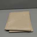 Smiry Round Table Cloth, Waterproof Heavy Duty Vinyl Tablecloths, Wipeable Washable Table Cover for Kitchen and Dining Room (Beige, 70" x 70")